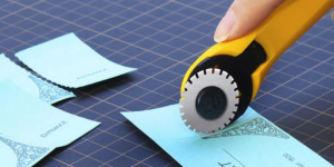 How is flocking printed (common printing process in design)