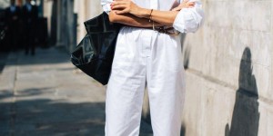 How about pants made of satin fabric (pants are also starting to roll in this summer)