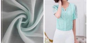 What kind of textile material is chiffon?