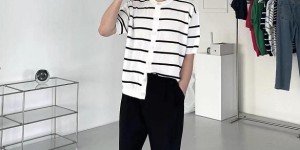 How to match black polo shirts (simple and fashionable outfits show extraordinary dressing taste)