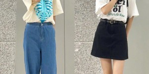 How to match a long T-shirt (it looks super handsome, free and easy and makes you look taller)