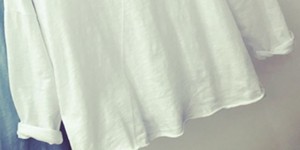 What to do if the neckline of a T-shirt becomes wavy (how to deal with the rolled edges of a T-shirt after wearing it for a long time)