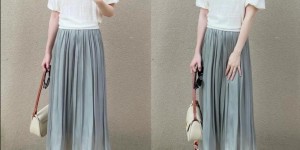 How to match a long T-shirt (Only wearing a down-to-earth T-shirt is comfortable and age-reducing)