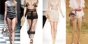 Cut off the skirt, no history of trousers degeneration