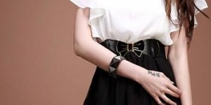 The colorful gray spectrum creates a typical professional attire