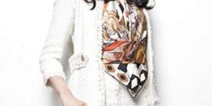 Elegant silk scarf tying method creates fashionable and magical professional attire, and the fashionable combination of silk scarves is a must-have