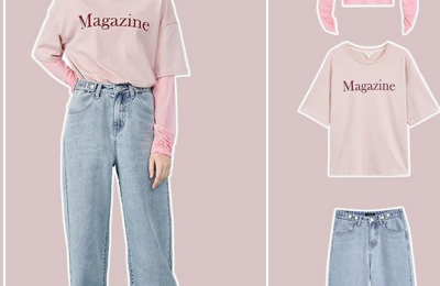 Refreshing T-shirt wear in summer (simple but not simple, beautiful and natural)