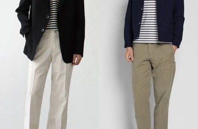 Spring fashionable combination striped T-shirt + jacket (these matching solutions are very classic)