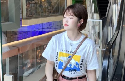 How to wear a simple T-shirt in a different fashion style (are there any easy-to-learn matching recommendations?)