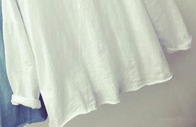 What to do if the neckline of a T-shirt becomes wavy (after reading this, I no longer worry about curling)
