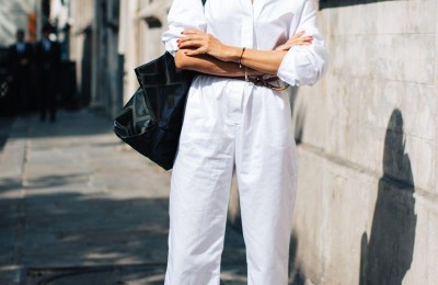 How about pants made of satin fabric (pants are also starting to roll in this summer)