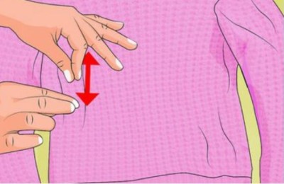 How to tighten the neckline of a T-shirt that is loose (what to do if the collar and cuffs become looser)