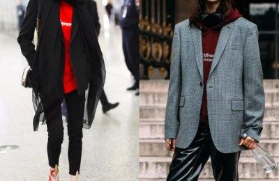 How to wear a red sweatshirt (don’t miss the most fashionable sweatshirt combination)