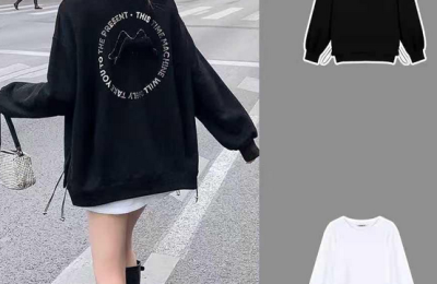 How to wear sweatshirts to avoid the embarrassment of wearing sweatshirts (dressing techniques that can be used by small people)