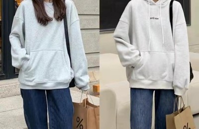 Don’t wear down jackets after the beginning of spring (it’s fashionable and looks younger by wearing an ageless sweatshirt)