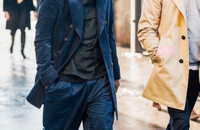 What kind of jacket should go with a pullover sweatshirt for men (as long as you pay attention to the matching, it will still be high-end)