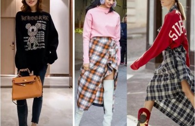 How to wear sweatshirts to look good (10 ways fashionable women must learn to wear sweatshirts)