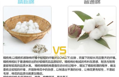 Which one is better, pure cotton or combed cotton? (Upon knowledge, there are so many differences between cotton and cotton)