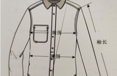 How to measure the length of short-sleeved clothing (how to measure the size of finished clothing)