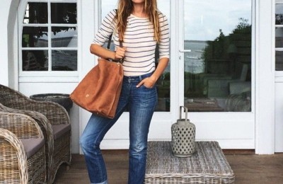 How to wear T-shirts in style (4 combinations to create a trendy commuting style)