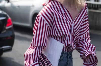 Should polo shirts be tucked into pants? (What kind of figure is suitable for tucking in?)