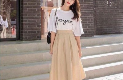 What to wear with a wide-leg pants and T-shirt suit (a 40-year-old middle-aged woman looks too elegant when wearing this)