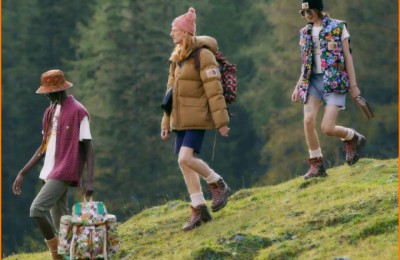 How to match the lower body with a jacket (can a jacket and hiking boots be transformed into high fashion)?