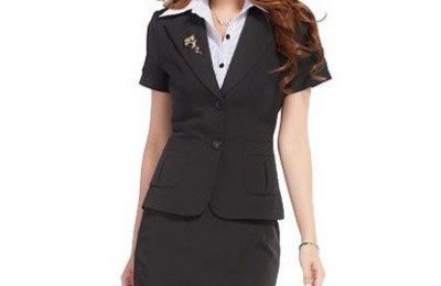 Professional attire brings out feminine tenderness and temperament