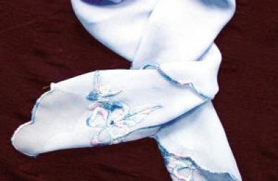 Professional bookbinding uses silk to create a new image of professional women