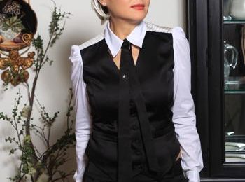 Photo: Tianniu's professional attire shows temperament and neutral dress leads the fashion trend