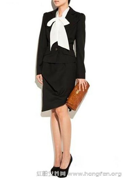 Professional sexy and beautiful dressing skills say goodbye to rigid black and white matching