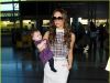 Hot girl Xiao Qi appeared at the airport in a parent-child outfit