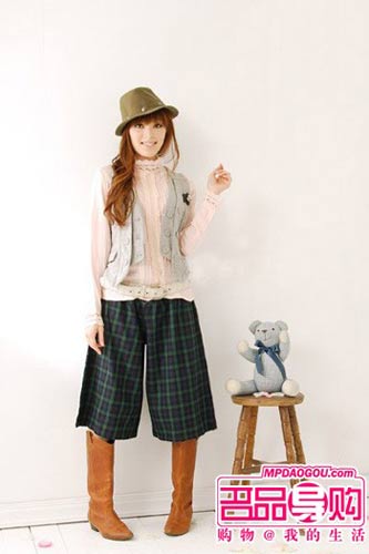 Three-quarter wide-leg trousers, pay attention to your calves