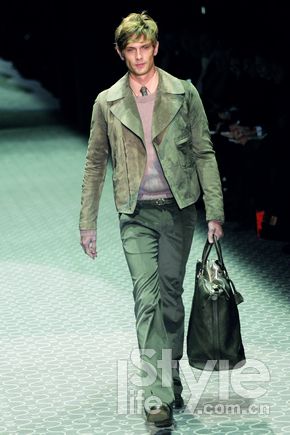 LEATHER A tough guy made of leather